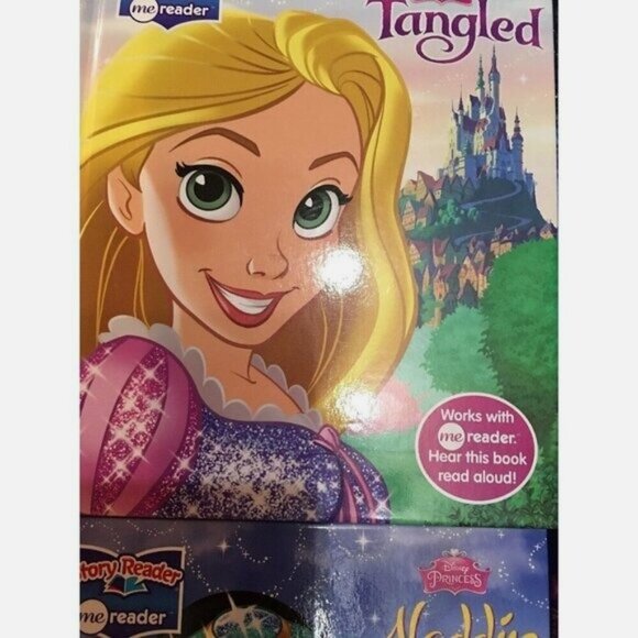 Disney Princess Books Story Reader Me Reader Books Set Of 6 - Picture 2 of 9